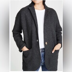 Madewell Saville Sweater Blazer 100% Merino Wool
